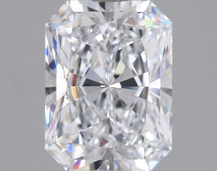 1.77 Carat Radiant Shaped, Ideal Cut, D Color, VVS1 Clarity, IGI Certified Lab Grown Diamond