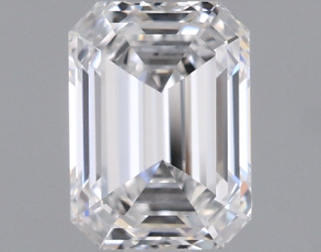 0.88 Carat Emerald Shaped, Ideal Cut, D Color, VVS1 Clarity, IGI Certified Lab Grown Diamond