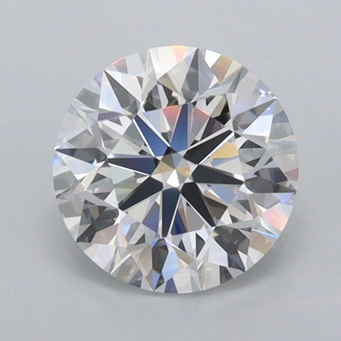 1.22 Carat Round Shaped, Ideal Cut, D Color, FL Clarity, IGI Certified Lab Grown Diamond