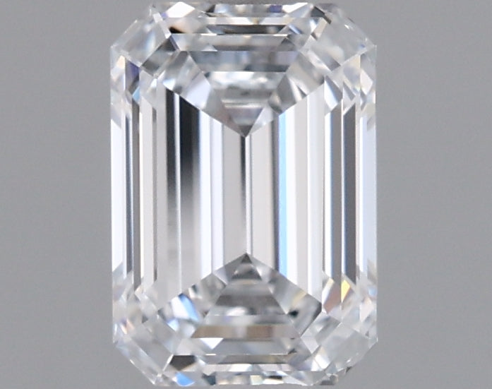 1.03 Carat Emerald Shaped, Ideal Cut, D Color, VVS1 Clarity, IGI Certified Lab Grown Diamond