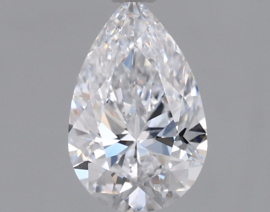 1.00 Carat Pear Shaped, Excellent Cut, D Color, VVS2 Clarity, IGI Certified Lab Grown Diamond