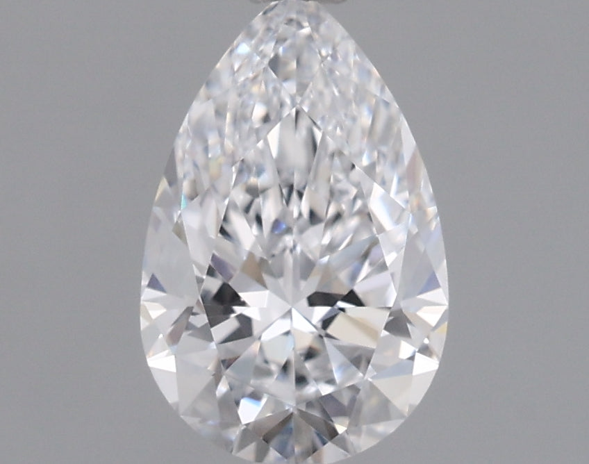 1.02 Carat Pear Shaped, Ideal Cut, D Color, VVS2 Clarity, IGI Certified Lab Grown Diamond