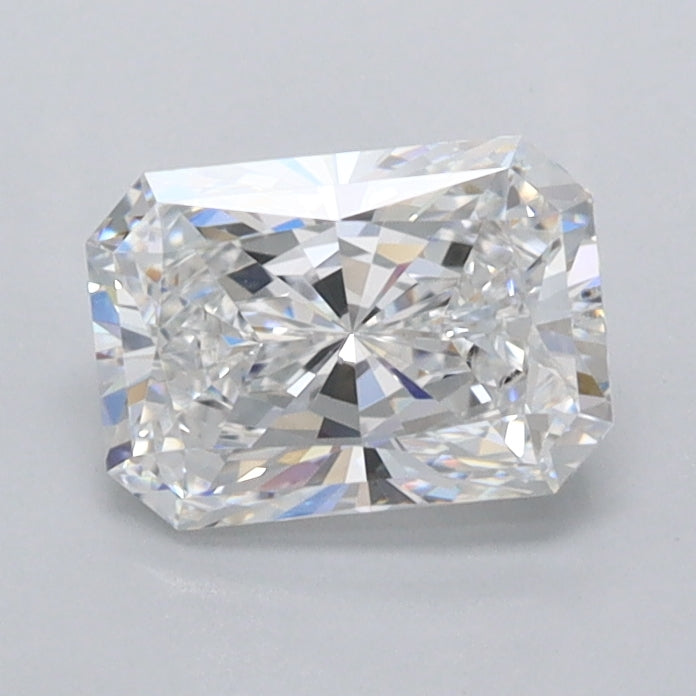 1.01 Carat Radiant Shaped, Excellent Cut, D Color, IF Clarity, IGI Certified Lab Grown Diamond