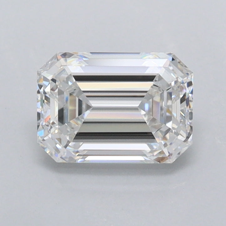 1.01 Carat Emerald Shaped, Ideal Cut, D Color, FL Clarity, IGI Certified Lab Grown Diamond