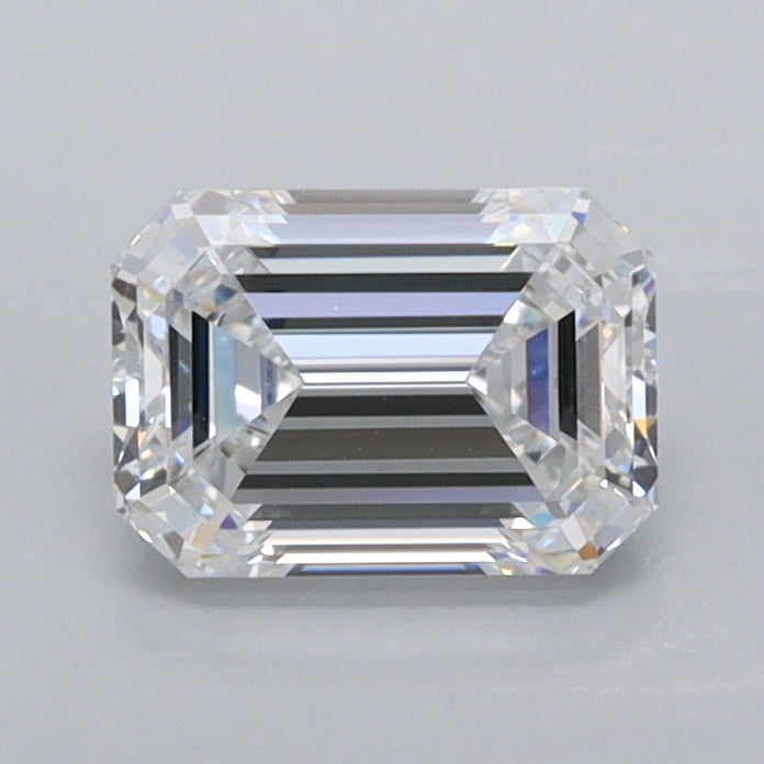 1.04 Carat Emerald Shaped, Ideal Cut, D Color, VVS1 Clarity, IGI Certified Lab Grown Diamond