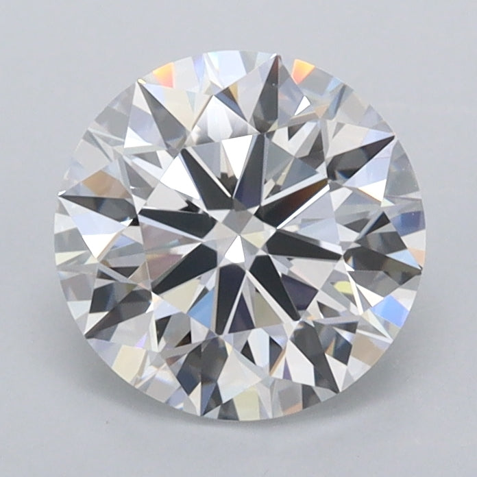 1.51 Carat Round Shaped, Ideal Cut, D Color, FL Clarity, IGI Certified Lab Grown Diamond