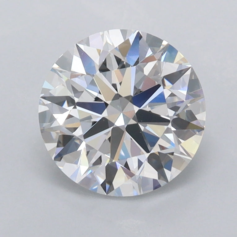 1.51 Carat Round Shaped, Ideal Cut, D Color, VVS1 Clarity, IGI Certified Lab Grown Diamond