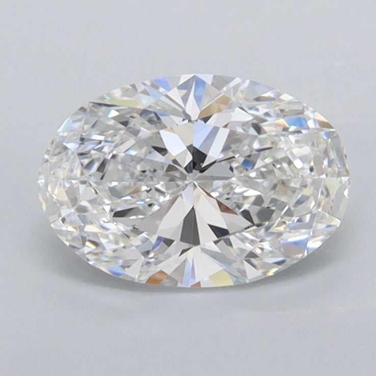 1.06 Carat Oval Shaped, Ideal Cut, D Color, IF Clarity, IGI Certified Lab Grown Diamond