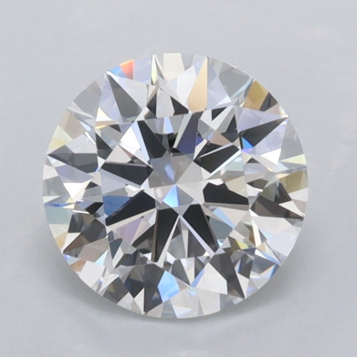 1.41 Carat Round Shaped, Ideal Cut, D Color, IF Clarity, IGI Certified Lab Grown Diamond