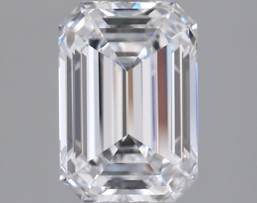 1.94 Carat Emerald Shaped, Ideal Cut, D Color, VVS1 Clarity, IGI Certified Lab Grown Diamond