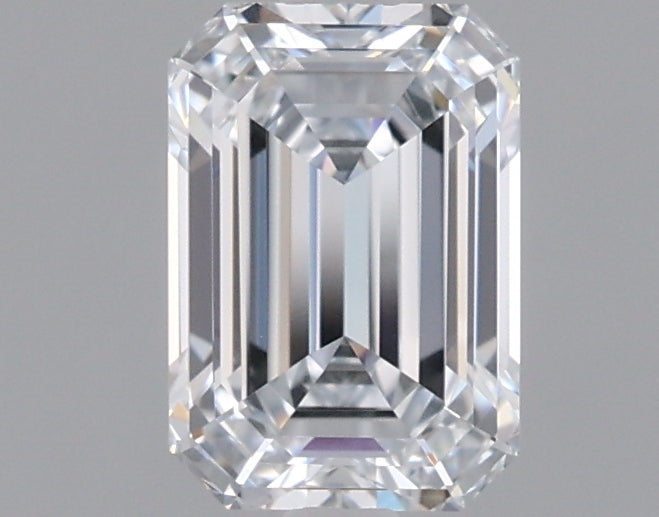 1.06 Carat Emerald Shaped, Ideal Cut, D Color, VVS1 Clarity, IGI Certified Lab Grown Diamond