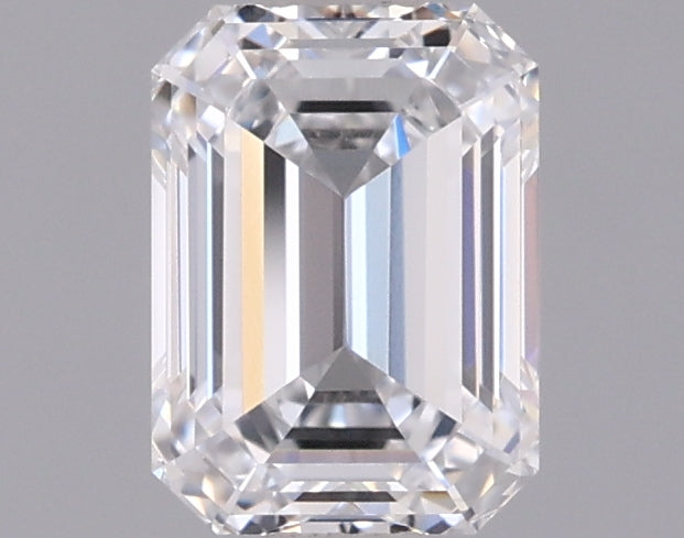 1.02 Carat Emerald Shaped, Ideal Cut, D Color, VVS1 Clarity, IGI Certified Lab Grown Diamond