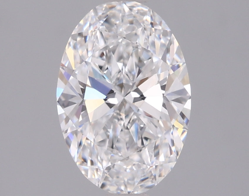 1.40 Carat Oval Shaped, Ideal Cut, D Color, VVS1 Clarity, IGI Certified Lab Grown Diamond