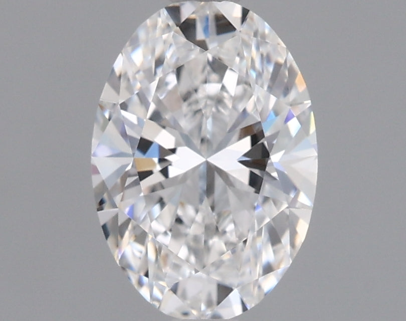 1.06 Carat Oval Shaped, Ideal Cut, D Color, VVS2 Clarity, IGI Certified Lab Grown Diamond