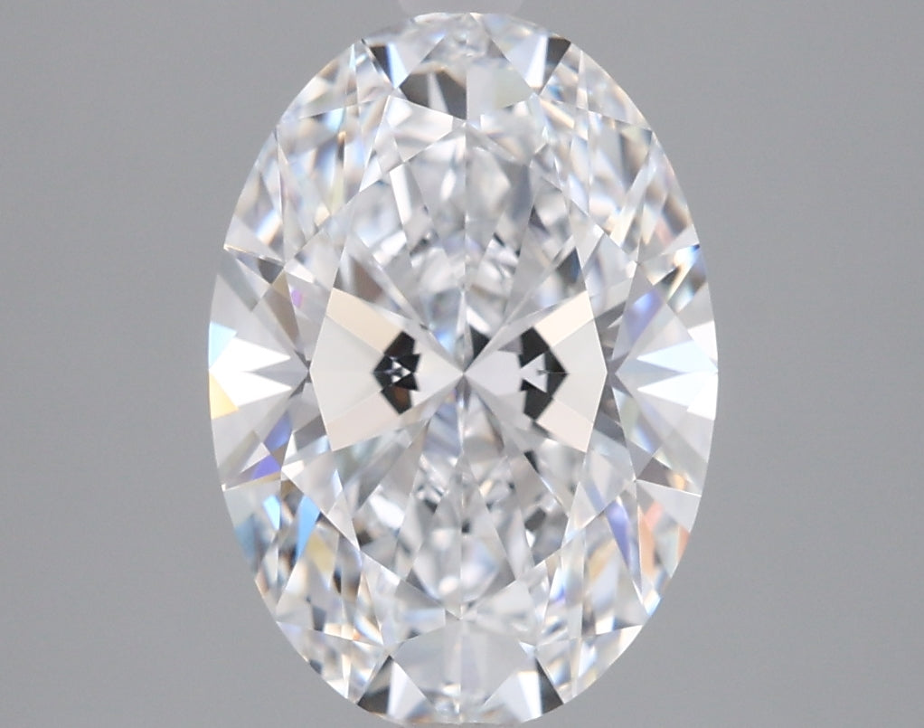 2.53 Carat Oval Shaped, Ideal Cut, D Color, VVS1 Clarity, IGI Certified Lab Grown Diamond
