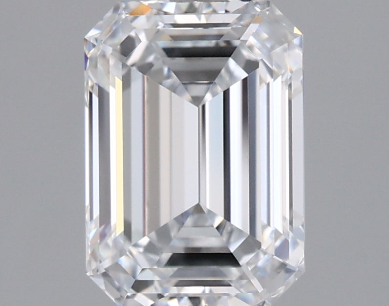2.09 Carat Emerald Shaped, Ideal Cut, D Color, VVS1 Clarity, IGI Certified Lab Grown Diamond