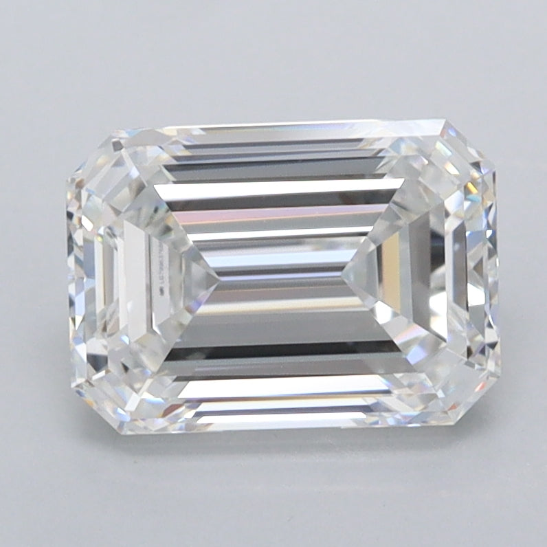 2.00 Carat Emerald Shaped, Ideal Cut, E Color, VVS1 Clarity, IGI Certified Lab Grown Diamond