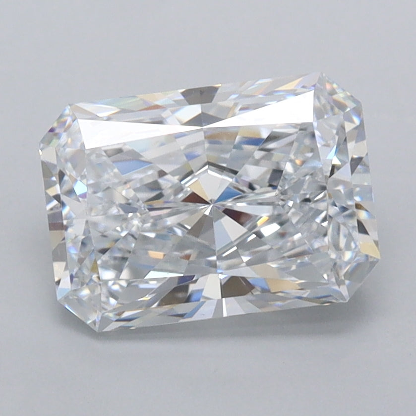 2.01 Carat Radiant Shaped, Ideal Cut, E Color, VVS1 Clarity, IGI Certified Lab Grown Diamond