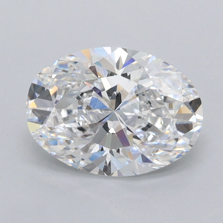 1.20 Carat Oval Shaped, Ideal Cut, D Color, VVS1 Clarity, IGI Certified Lab Grown Diamond
