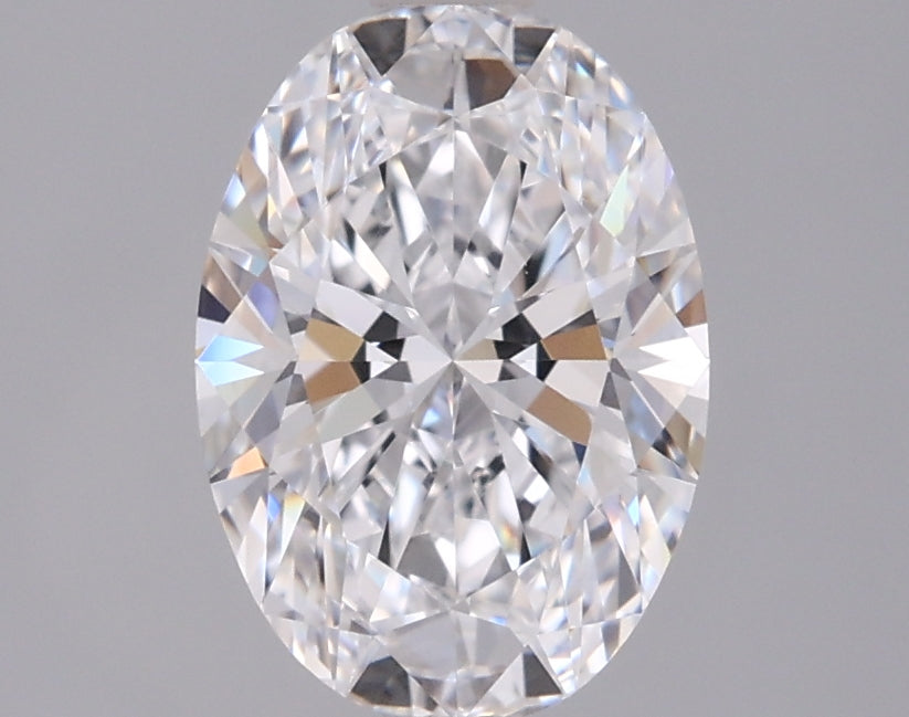 1.51 Carat Oval Shaped, Ideal Cut, D Color, VVS1 Clarity, IGI Certified Lab Grown Diamond