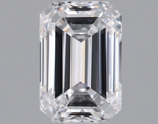 1.01 Carat Emerald Shaped, Ideal Cut, D Color, VVS1 Clarity, IGI Certified Lab Grown Diamond