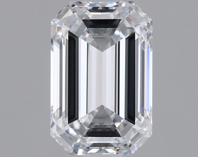 1.05 Carat Emerald Shaped, Ideal Cut, E Color, VVS1 Clarity, IGI Certified Lab Grown Diamond