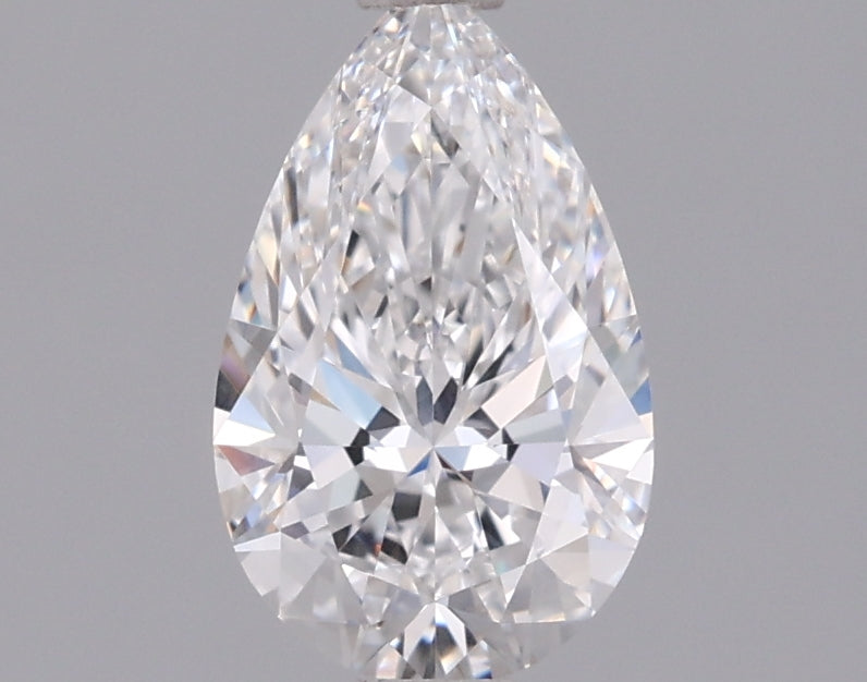 1.03 Carat Pear Shaped, Ideal Cut, D Color, VVS2 Clarity, IGI Certified Lab Grown Diamond