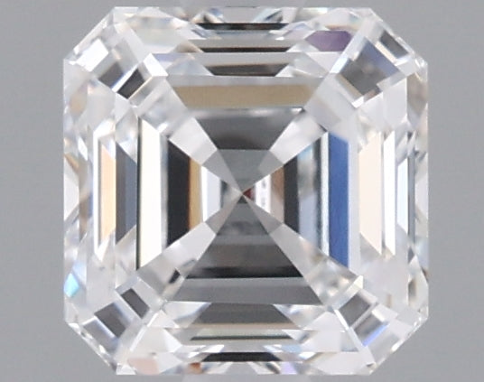 1.03 Carat Asscher Shaped, Ideal Cut, D Color, VS1 Clarity, IGI Certified Lab Grown Diamond