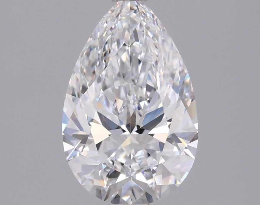 1.51 Carat Pear Shaped, Ideal Cut, D Color, VVS1 Clarity, IGI Certified Lab Grown Diamond