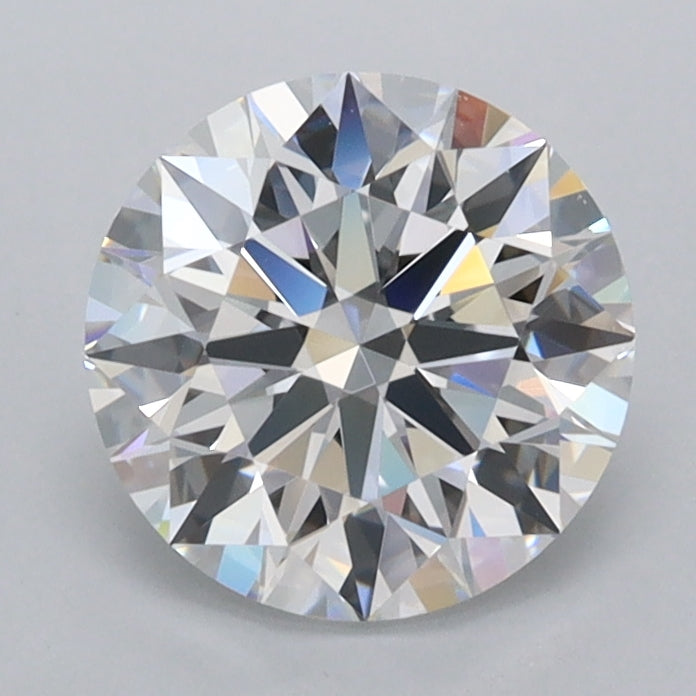 1.58 Carat Round Shaped, Ideal Cut, D Color, IF Clarity, IGI Certified Lab Grown Diamond
