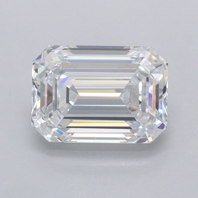 1.21 Carat Emerald Shaped, Ideal Cut, D Color, VVS1 Clarity, IGI Certified Lab Grown Diamond