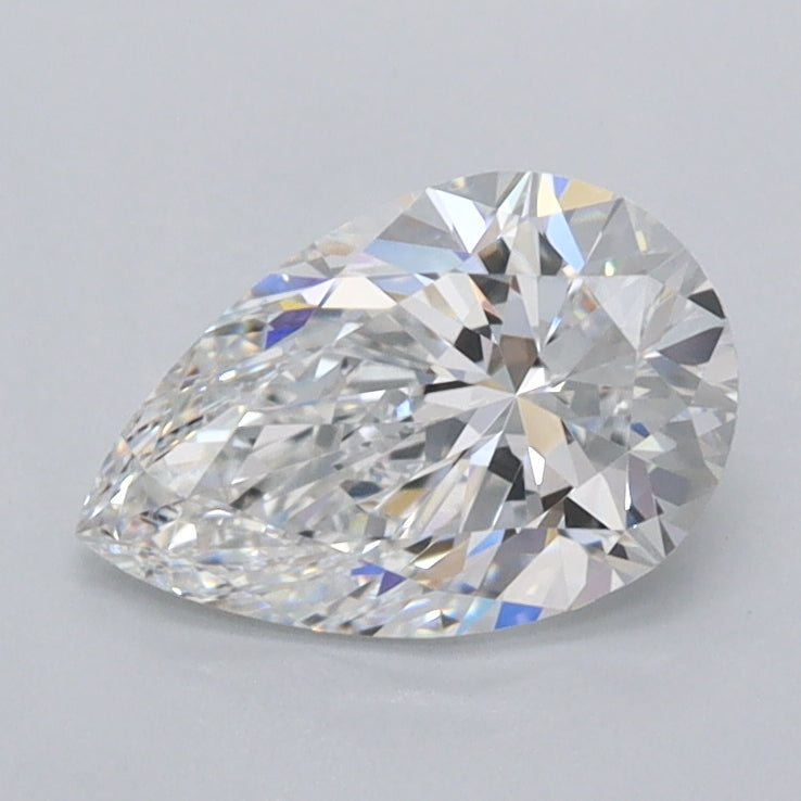 1.04 Carat Pear Shaped, Excellent Cut, E Color, VVS1 Clarity, IGI Certified Lab Grown Diamond