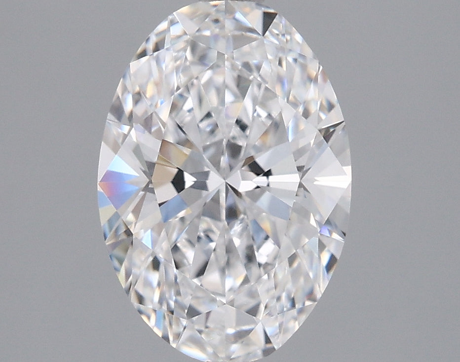 1.91 Carat Oval Shaped, Ideal Cut, D Color, VVS1 Clarity, IGI Certified Lab Grown Diamond