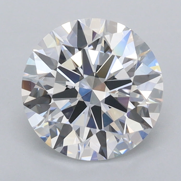 1.50 Carat Round Shaped, Ideal Cut, D Color, FL Clarity, IGI Certified Lab Grown Diamond