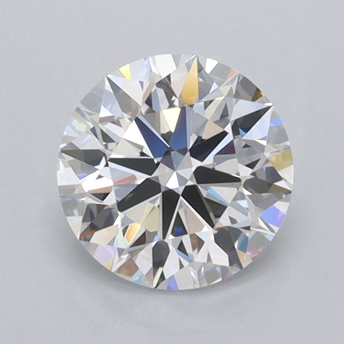1.04 Carat Round Shaped, Ideal Cut, D Color, VVS2 Clarity, IGI Certified Lab Grown Diamond
