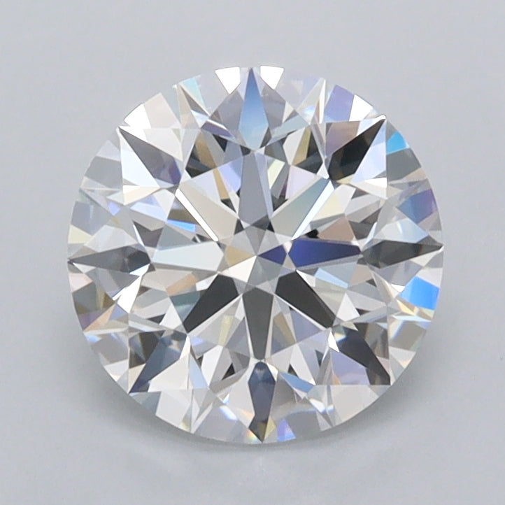 1.46 Carat Round Shaped, Ideal Cut, D Color, VVS1 Clarity, IGI Certified Lab Grown Diamond