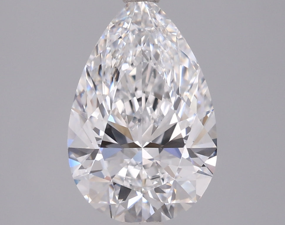 1.91 Carat Pear Shaped, Ideal Cut, D Color, VVS1 Clarity, IGI Certified Lab Grown Diamond