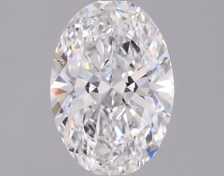 1.06 Carat Oval Shaped, Ideal Cut, D Color, VVS2 Clarity, IGI Certified Lab Grown Diamond