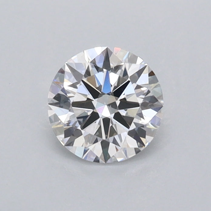 0.51 Carat Round Shaped, Ideal Cut, D Color, VVS2 Clarity, IGI Certified Lab Grown Diamond