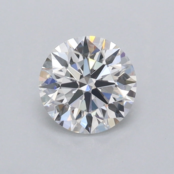 0.58 Carat Round Shaped, Ideal Cut, D Color, VVS1 Clarity, IGI Certified Lab Grown Diamond