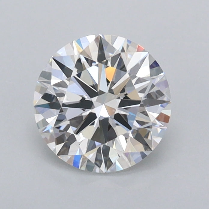 0.90 Carat Round Shaped, Ideal Cut, D Color, VVS2 Clarity, IGI Certified Lab Grown Diamond