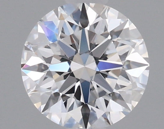 0.57 Carat Round Shaped, Ideal Cut, D Color, VVS2 Clarity, IGI Certified Lab Grown Diamond