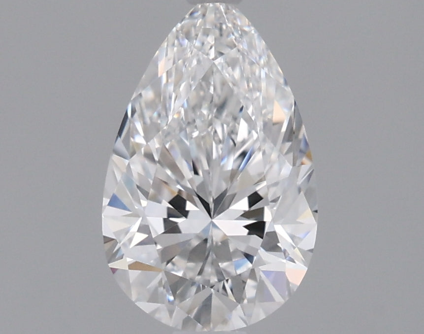 0.98 Carat Pear Shaped, Excellent Cut, D Color, VVS1 Clarity, IGI Certified Lab Grown Diamond