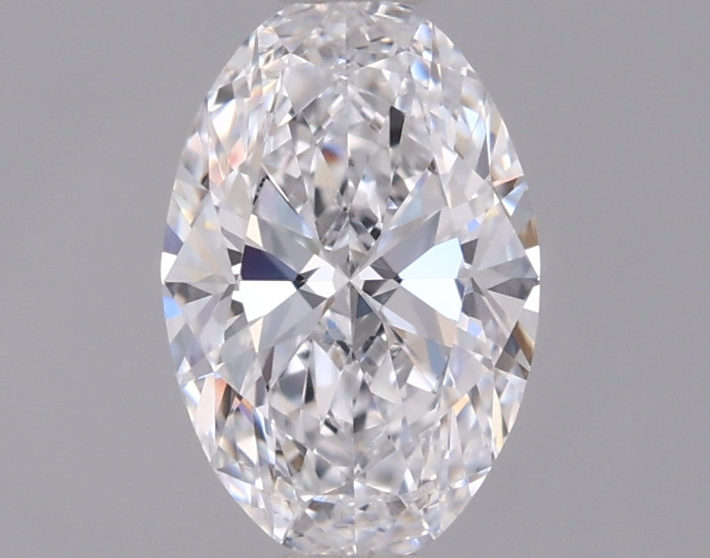 0.78 Carat Oval Shaped, Ideal Cut, D Color, VVS1 Clarity, IGI Certified Lab Grown Diamond