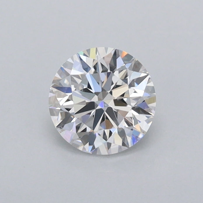 0.49 Carat Round Shaped, Excellent Cut, D Color, VVS2 Clarity, IGI Certified Lab Grown Diamond