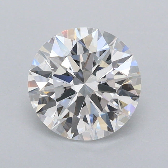 0.97 Carat Round Shaped, Ideal Cut, D Color, VVS2 Clarity, IGI Certified Lab Grown Diamond