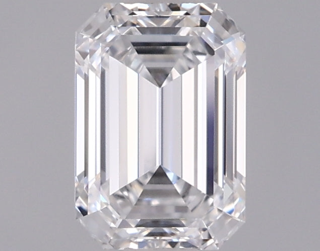 0.94 Carat Emerald Shaped, Ideal Cut, D Color, VS1 Clarity, IGI Certified Lab Grown Diamond