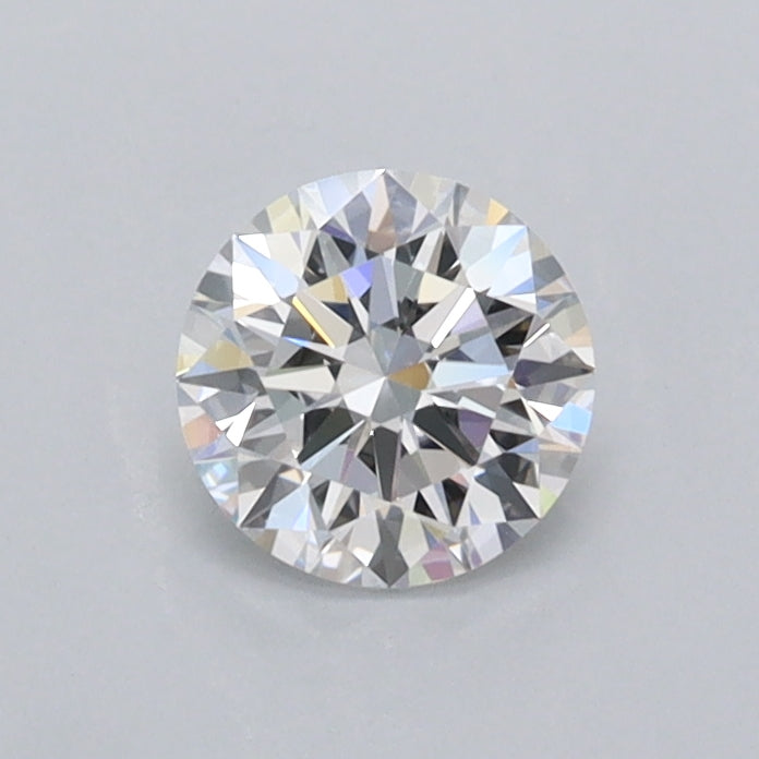 0.54 Carat Round Shaped, Ideal Cut, D Color, IF Clarity, IGI Certified Lab Grown Diamond