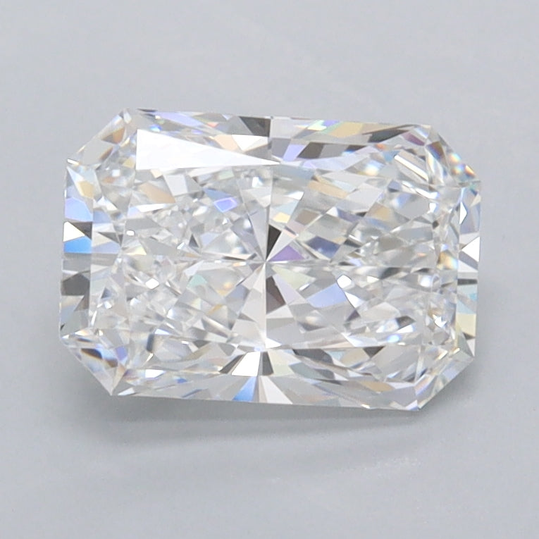1.40 Carat Radiant Shaped, Ideal Cut, D Color, VVS1 Clarity, IGI Certified Lab Grown Diamond