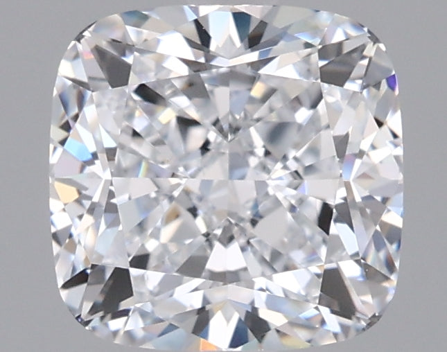 2.02 Carat Cushion Shaped, Ideal Cut, D Color, VVS2 Clarity, IGI Certified Lab Grown Diamond